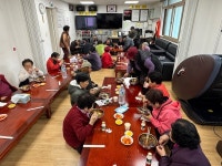서귀포종합사회복지관-서귀포밀알회, 경로당서 사랑의 짜장데이 진행