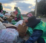 하도리 부녀회, 재활용 자원 수집 활동 전개