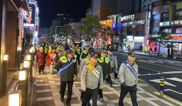 제주도, 누웨마루 거리 민·관·경 합동 순찰 