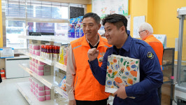 김종원 제주병무청장, 제주사랑나눔푸드마켓 일일 명예점장 활동