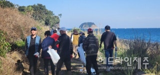   서귀포일터나눔지역자활센터, 올레길 7코스 플로깅 진행