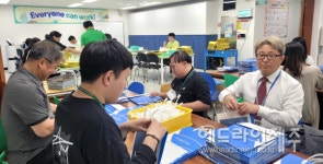JDC 드림나눔 봉사단, 희망나래일터 중증장애인생산품 제작 봉사활동 