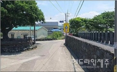 제주, 신엄중 서측 도시계획도로 개설공사 본격화