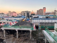 제주 한천 복개구간 철거공사 한창이나...완공은 언제쯤?