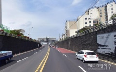 제주시 용담→탑동 용한로 내리막길에 경관보행교 만든다
