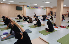 하귀농협, 여성농업인 대상 웰빙 요가교실 운영