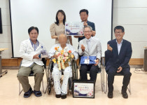 제주 보훈청, 100세 맞은 6․25 참전유공자 위문