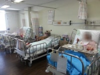 설 맞아 노인 요양 병원도 ‘북적’