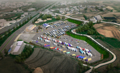 아산시, 복합공영차고지 연말 개장 준비 박차…버스·화물차 252대 주차 가능