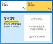 청약홈, 23일 청약일정 7건·당첨자 발표 4건 안내