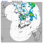 기상청 방재 속보, 경기·강원도 등 시간당 20mm 강한 비