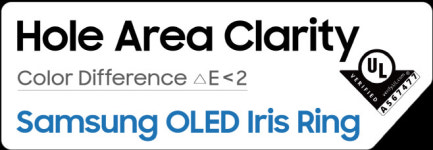 삼성디스플레이, 홀 디스플레이 성능 인정 받아