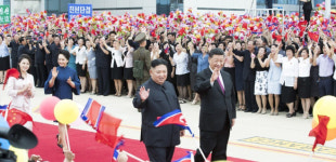시진핑, 김정은에 '9·9절' 축전...