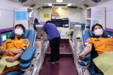 평택소방서, 코로나19 극복 헌혈운동 동참