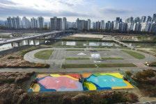 서울시-아디다스 코리아, 안양천 노후 체육시설 새 단장