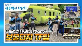 상주시 보물단지TF 사례, 2020 정부혁신 박람회 참가