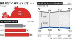 TSMC 파격투자로 1등 굳히는데…뒤쫓는 삼성 이재용 구속에 초격차 대혼란