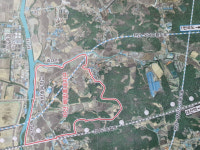 아산배방휴대지구 국도21호 우회도로 공사비 부담에 토지주 반발