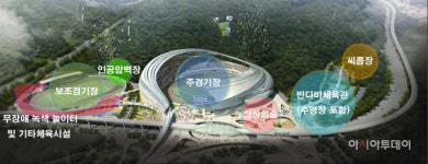 용인시, 용인미르스타디움을 종합 문화·체육센터로 재설계 한다