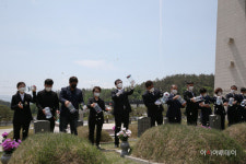 함평군, 국립5.18민주묘지에서 518마리 나비 날려