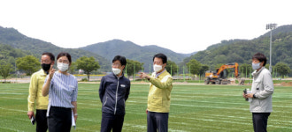 합천군, 수해피해 군민체육공원 복구에 주력