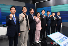[포토] 한자리에 모인 민주당 대선 예비후보들