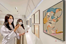 [포토] 갤러리아百 쇼핑 공간 넘어 예술 작품 관람까지