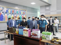 전남경찰, 코로나 위기 지역 농가 돕는 농산물 직거래 행사