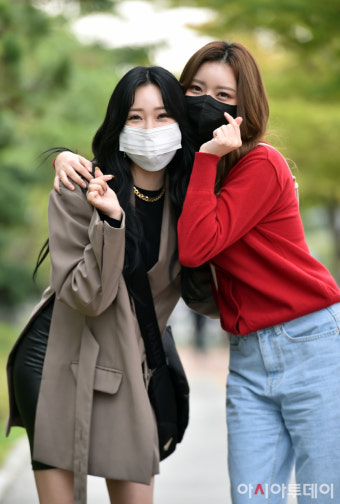 [포토] 홍지윤-홍주현, 보기 좋은 찐 자매!