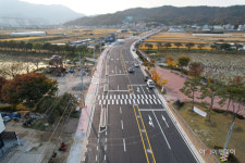 구미시, 낙동강체육공원 진입도로 전구간 개통