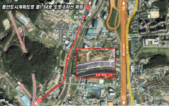 용인시, 신수로 청명IC 구간 4->6차로 확장