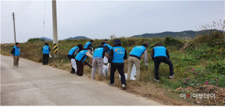 농어촌공사 영광지사, 수질보존 환경정화활동 펼쳐