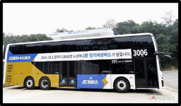 용인시, M4101번(상현역~숭례문) 2층 전기버스 3대 시범운행
