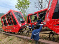 문경단산모노레일, 정기안전점검 실시로 휴장