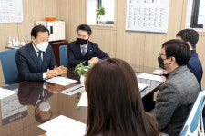장현국 의장 청사 이전 후 고등동 지역발전에 지속적 관심 가질 것
