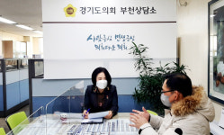 권정선 경기도의원, 부천소명여중 운영위원장 만나 애로사항 청취