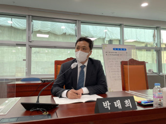 박태희 도의원, 옥정-포천 광역철도 분리발주 요구