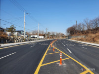 군포시, 국도47호선에서 안산시계간 도로 확장공사 완료..반월역 방면 이용자 불편 해소