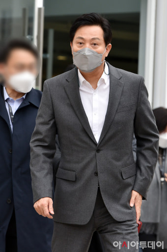 [포토] 오세훈 서울시장 서울패션위크 참석
