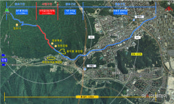 김해시 대청계곡 누리길 2단계 조성 완료