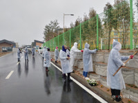 예산 봉산면 주민자치위원회, 예산꿈빛학교 주변에 꽃 식재