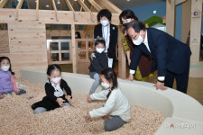 김석준 부산시교육감 명지가온유치원 방문