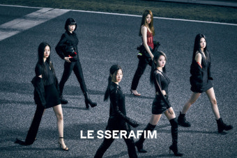 하이브 첫 걸그룹 르세라핌, 데뷔앨범 선주문량 27만장 돌파