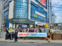 문경시 점촌5동 마을복지계획추진위원회, 주차질서 확립 교통캠페인 전개