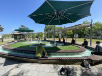 야외 족욕으로 피로가 싹~... 이천시, 온천공원 야외족욕장 운영 재개