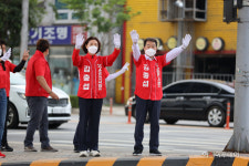 김충섭 김천시장 후보, 첫 공식 선거운동 시작
