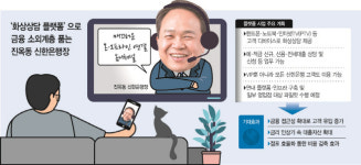 [디지털대전] 은행 지점이 내 핸드폰 속으로…진옥동 신한은행장의 승부수 화상상담 플랫폼