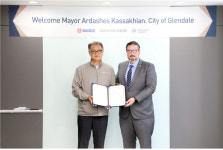반도건설, 미국 글렌데일시와 개발사업 협력 MOI 체결
