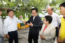 정황근 농림축산식품부 장관, 상주시 정양마을 귀농귀촌 현장 방문