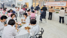 CJ프레시웨이, 호세요양원서 특식 이벤트 개최